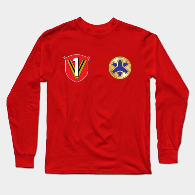 Lightspeed Rescue 1 Red Long Sleeve T-Shirt by mavgagliano